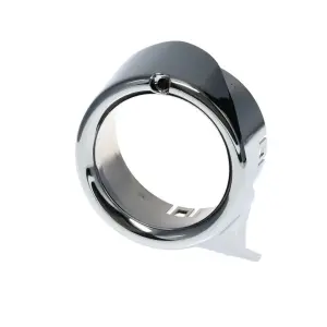 AC Vent Outlet Bezel with Seals - LH - Chrome - 67-72 Chevy GMC CK Truck Blazer Jimmy Suburban - Image 4 of 5